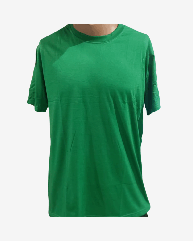 Products Green roundneck tshirt Kenya